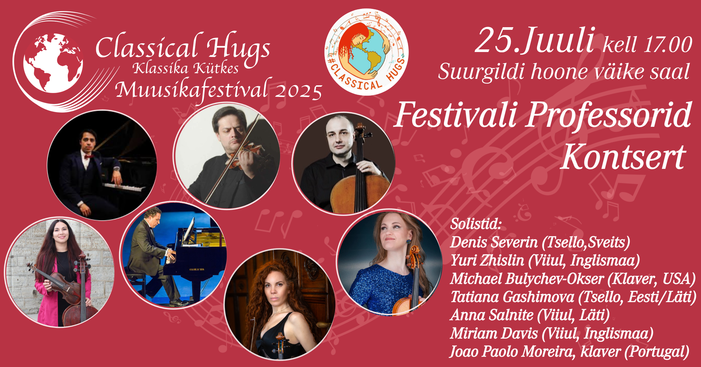 Kamerinės muzikos vakaras. Festivalio profesorių koncertas